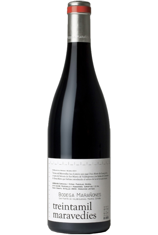 vino-tinto-treintamil-maravedies-madrid-bodega