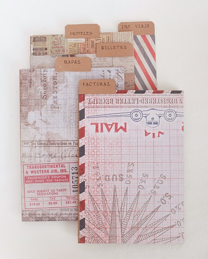Carpetillas para agendas personalizadas Antara Pass